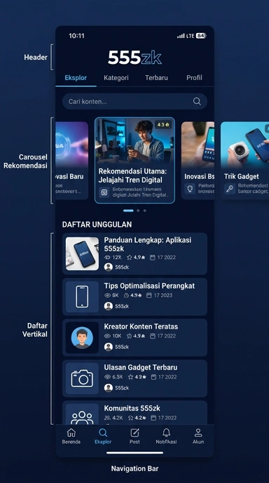 Himpunan Aplikasi Populer & Kanal Uji di 555zk — Temukan Sekarang!