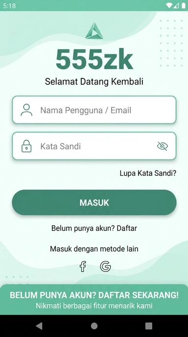 Masuk Akun Anda di 555zk dengan Mudah
