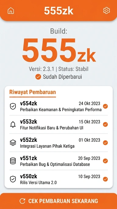 Riwayat Versi 555zk untuk Pengguna Android