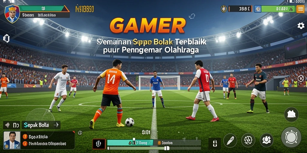 Tampilan antarmuka GAMERP yang menarik dan fungsional.