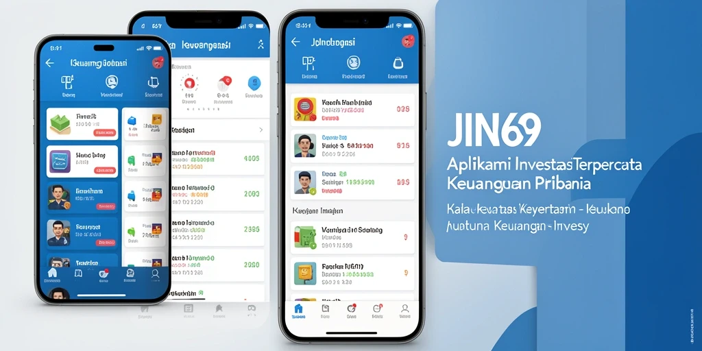 Tampilan antarmuka JIN69 yang modern dan intuitif.